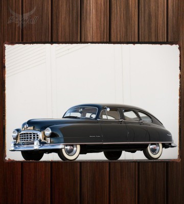 Металлическая табличка Nash Ambassador Custom 4-door Sedan 475
